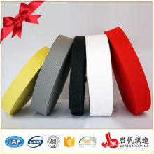 25mm black or colorful nonelastic polyester webbing for garment